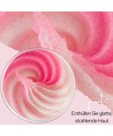  CARE BEAR CareBear Whipped Body Bath Scrub exfoliating and scrubbing with apricot oil blue plum oil vitamin B1 C and omega 3 natural ingredients (200 g) - Buy Online on GoSupps.com