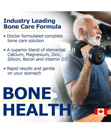 Promise Bio Bone 600ml - Complete Bone Care Formula- Strong Bones and Teeth- Liquid Collagen Calcium Magnesium Vitamin D3 Zinc Boron Silicon- Bone Support Supplement -Tropical Berry Flavor - Buy Online on GoSupps.com