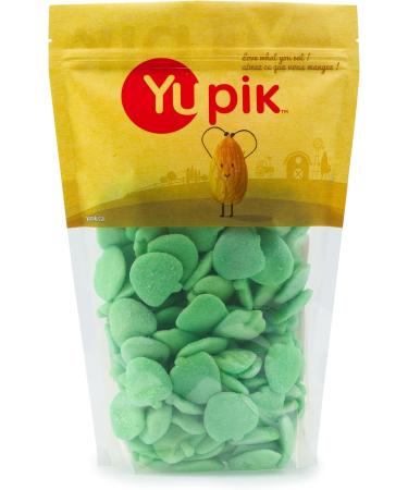 Yupik Gummy Green Apples 1 kg Gluten-Free Sugary Coating Fruity Flavor Chewy Gummies Fun Treat Sweet Candy Delicious Snack Ideal for Gifting & Holidays 1 kg (Pack of 1) - Buy Online on GoSupps.com