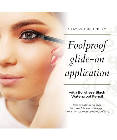 Borghese Eye Defining Waterproof Pencil in Black - Long-lasting and Smudge-proof - Buy Online on GoSupps.com