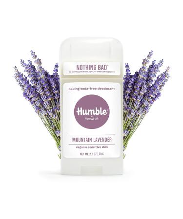 HUMBLE BRANDS Aluminum-Free Deodorant Vegan and Cruelty- free Formulated for Sensitive Skin Sensitive Mountain Lavender Deodorant Full & Travel Pack - Buy Online on GoSupps.com