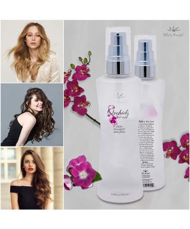 White Sands Orchids Oil Hair Serum 3.38oz - Hydrating Hair Treatment - Buy Online on GoSupps.com