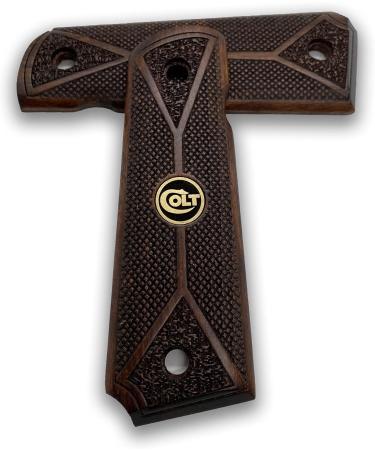 1911 Original Series Wooden Handles | US Logo Pistol Grips | Ambi Safety Cut | Veteran Gift | Custom 1911 Accessories - Buy Online on GoSupps.com