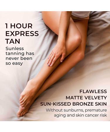 Naturena Self Tanner Tanning Mousse | Organic Sunless Lotion for Dark Bronzer Skin | 6.7 Fl Oz - Buy Online on GoSupps.com