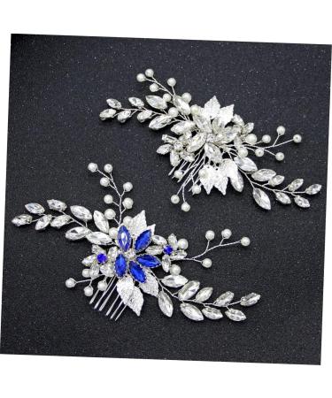 FRCOLOR bridal hair comb bridal comb headpiece clip wedding hair comb jewelry comb bride wedding hair accessories bridal flower comb wedding side comb pearl bridal comb Miss dress crystal - Buy Online on GoSupps.com