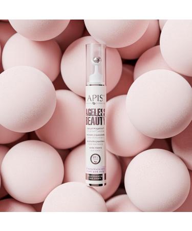 Apis Natural Cosmetics Apis AGELESS Beauty RollOn Eye Cream 10 ml antiaging reduces wrinkles and swelling moisturizing with hyaluronic acid and vitamin E - Buy Online on GoSupps.com