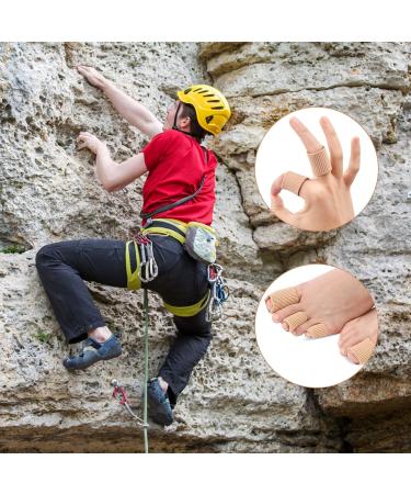 6-Piece Soft Gel Toe Protectors | 15 cm Cushioned Toe Caps for Corns Calluses & Bunion Relief - Cuttable Design - International Shipping Available - Buy Online on GoSupps.com