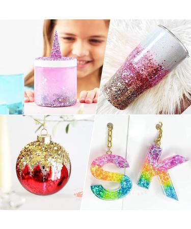 Blue Holographic Chunky Glitter Mix - 3.5oz (100g) for Nail, Body, Face, Hair, Slime & Epoxy Resin - Buy Online on GoSupps.com