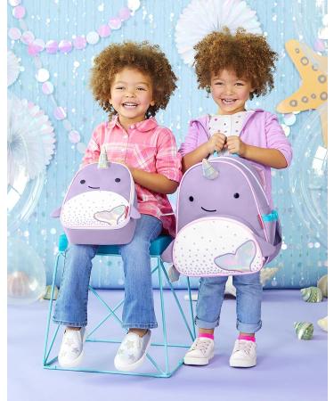 Skip Hop Toddler Backpack Zoo Preschool Ages 3-4 - Narwhal - Buy Online on GoSupps.com