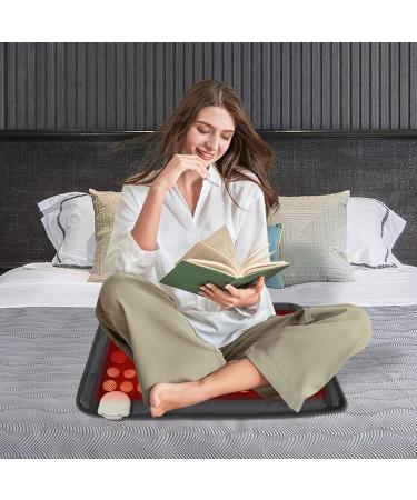 Infrared Heating Pad - 23.5x16 Inches Tourmaline & Jade Heat Mat with Automatic Shutdown - International Shipping - Buy Online on GoSupps.com