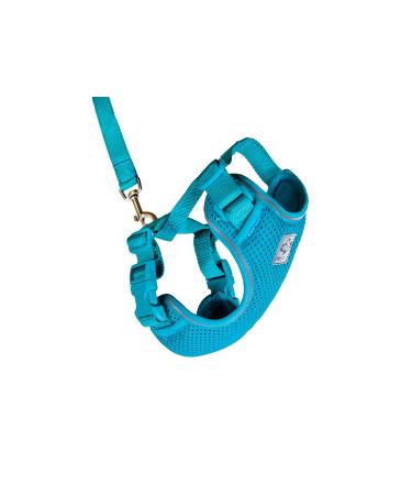 RC Pet Products Primary Collection Adventure Kitty Harness Small Teal