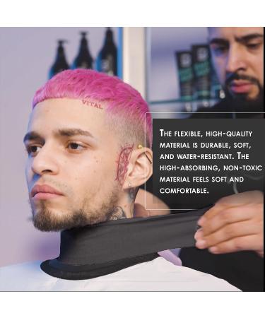 Disposable Level 3 Neck Paper Strips for Barbers - Self-Adhering, Flexible, Pre-Cut - 5 Rolls (100 Each) Black - Hair Stylist Supplies - Buy Online on GoSupps.com