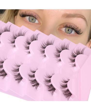 Shop Lvmixwig Fake Cat Eye Eyelash Extensions | Individual Cluster Lashes | Natural Look False Eyelashes - International Shipping Available - Buy Online on GoSupps.com