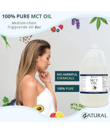 Buy Pure MCT Oil (128 Fl Oz) - Certified Food & Therapeutic Grade No Additives | International Shipping Available - Buy Online on GoSupps.com