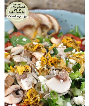 Direct & Friendly | Organic Flower Gift Set - 4 Colorful Edible Flowers for Tea Baking & Cooking Decoration - Buy Online on GoSupps.com