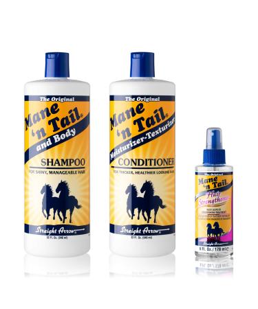 Mane 'n Tail Combo Deal Shampoo and Conditioner 32 Ounce PLUS Hair Strengthener 6 Ounce - Buy Online on GoSupps.com