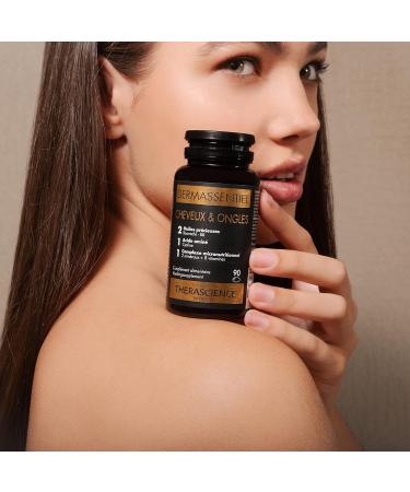  Therascience Therascience Hair and Nails 90 Capsules - 1 unit - Buy Online on GoSupps.com