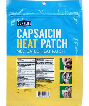 Capsaicin Heat Patches for Back Arthritis Pain Relief - Buy Online on GoSupps.com