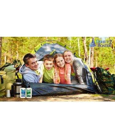 Biodegradable Camp Soap 8 oz (3 Pack) | For Hands, Dishes & Clothing | Fresh & Salt Water Safe | Unscented Liquid Soap - Buy Online on GoSupps.com