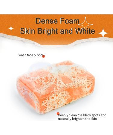 Organic Papaya Whitening Soap Deeply Moisturizes For Smooth Face & Body Remove Dark Spot Acne Scars Uneven Skin Tone With Vitamin C 150g/ 5.3OZ - Buy Online on GoSupps.com