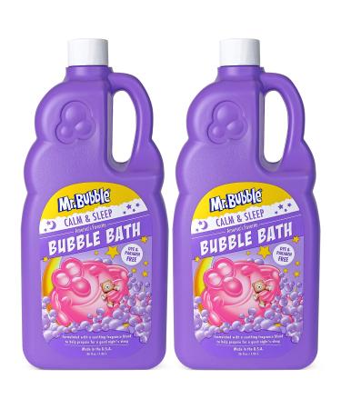 Mr. Bubble Calm & Sleep Bubble Bath (Pack of 2 Bottles 36 fl oz Each)