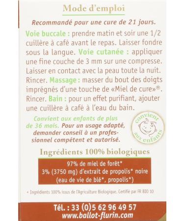 Cure Honey with Organic French Black Propolis - Buy Online on GoSupps.com