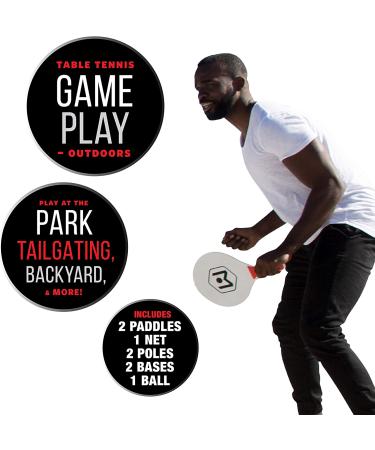 Wicked Big Sports Paddle Battle Outdoor Ping Pong & Pickle Ball Set - Buy Online on GoSupps.com