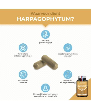Plastimea Devils claw HARPAGOPHYTUM food supplement NUTRIMEA 90 caps - Buy Online on GoSupps.com