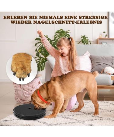 Ykall Dog Claw Grinder - Stress-Free Nail File & Treat Scratching Board | 360 Rotation Dog Scratch Pad for Healthy Nails - Buy Online on GoSupps.com