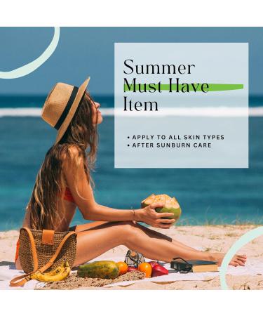 Univera Organic Aloe in the Raw - Gel for Deep Hydration - Soothes Sunburns Ideal for Dry Skin & Cooling After Sun - Natural Moisturizer - 4 fl oz - Buy Online on GoSupps.com