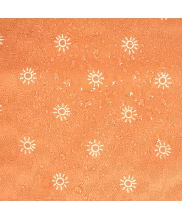 2 pcs/set Wet Dry Bags for Baby Cloth Diapers - Reusable Washable Travel Bags with Two Zippered Pockets, Orange - Buy Online on GoSupps.com