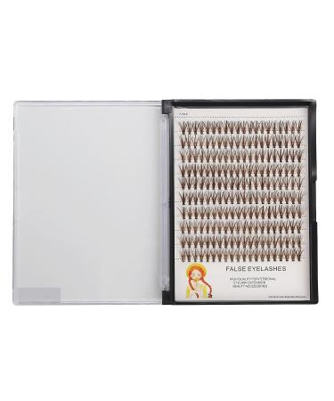 Dedila 3D Volume Brown Cluster Eyelashes 0.07mm D Curl - 12mm - Buy Online on GoSupps.com