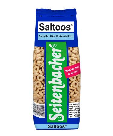 Seitenbacher Saltoos Cereali n whole wheat spelt low sugar 6 pieces 6 x 200 g