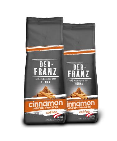 Der-Franz Coffee flavoured with Cinnamon ground 2 x 500 g Cinnamon 500 g - Buy Online on GoSupps.com