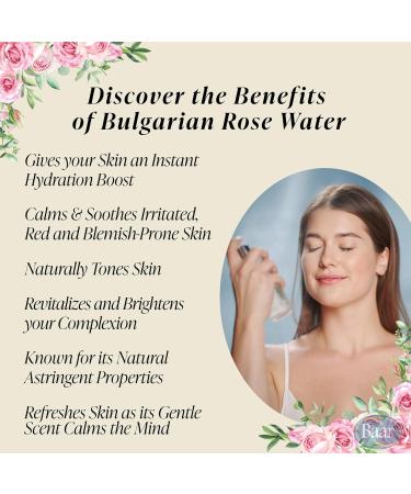 Baar Bulgarian Rose Water Floral Spray - Buy Online on GoSupps.com