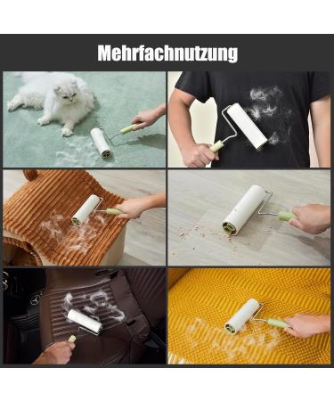 BOMDA Extra Sticky Lint Roller - 360 Sheets for Clothing Sofa Bed & Carpet | Perfect for Cat & Dog Hair Removal - Buy Online on GoSupps.com