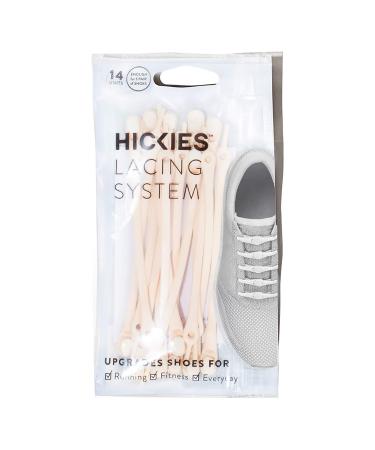 HICKIES Elastic Tie-Free Shoelaces (2.0 New) Desert Beige