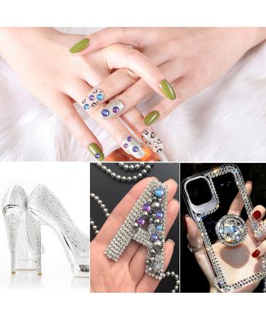 Jollin 3456 Flat Back Rhinestones Glass Pendants Gems for Nail Art 6 Sizes SS4 SS12 Blue Blaze - Buy Online on GoSupps.com