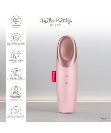 Geske x Hello Kitty Eye Energizer | 6-in-1 SmartAppGuided Massager for Dark Circles & Puffiness | Pink Electrical Eye Massage Device - Buy Online on GoSupps.com