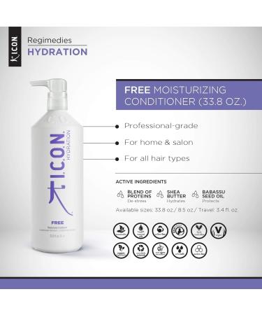 ICON: Free Moisturizing Conditioner 33.8 oz by ICON - Buy Online on GoSupps.com