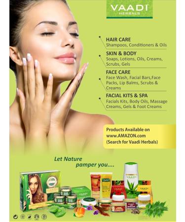 Vaadi Herbals Shower Gel Gift Set - Sulfate-Free Herbal Body Wash - Exotic Floral Gift Box (2 x 10.14 Fl.Oz) - Perfect for All Skin Types - Buy Online on GoSupps.com