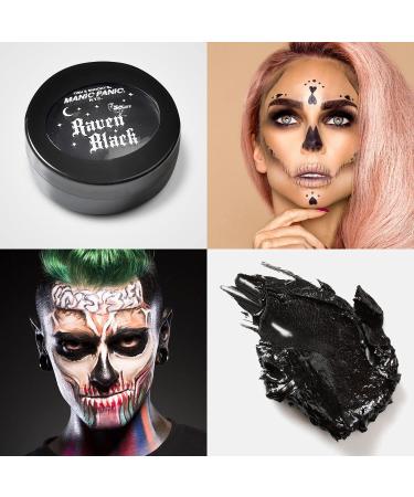 Manic Panic Black Raven Body & Face Paint - Bold Vegan Makeup for Creative Looks - Buy Online on GoSupps.com