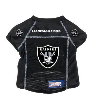 LittleArth Unisex-Enerwachtene NFL Las Vegas Raiders Basic Pet Jersey Team Color Size S Las Vegas Raiders S (Neck: 11 " Girth: 13" -15 " Back: 9") Team color