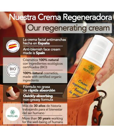 100% natural organic face cream - 50 ml. Anti-stain cream moisturizing and reaffirming for the face woman/home with propolis shea rubiginous rose jojoba and essential oils. - Buy Online on GoSupps.com