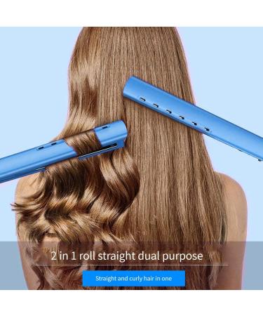 Dual-Use Curling & Straightening Hair Straightener - 1/1.75 Inch Wide Plate with Temperature Control | International Shipping - Buy Online on GoSupps.com
