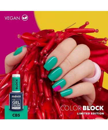  Andreia Andreia Professional - The Gel Polish - Solvent-free gel - Limited Collection - Colors (CB5 Emerald Green) - Buy Online on GoSupps.com