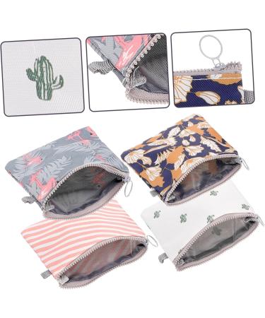 Iwowhero Travel Menstrual Bag Kit | 4-Piece Period Pockets for Tampons & Sanitary Napkins | Stylish Storage for First Period | Travel Essentials for Women - Buy Online on GoSupps.com