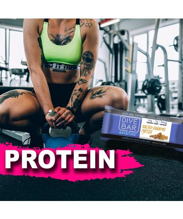 Dive Bar Nutrition Caffeinated Protein Cookie Bars - Variety Pack of 12 Bars - Fuel Your Life with Good Taste - Buy Online on GoSupps.com