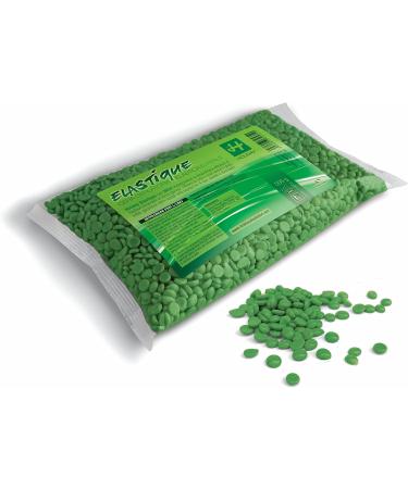 Elastique Green Depilatory Film Wax Pearls 500g - Fleece Strip Free Hair Removal - International Shipping Available - Buy Online on GoSupps.com
