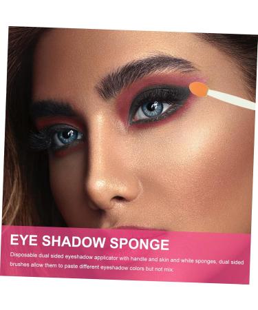 POPETPOP 400 pcs Double-end Double-headed Dual-sides Tool Applicator Eyeshadow Professional 6.5x1.3cmx4pcs Greenx4pcs - Buy Online on GoSupps.com